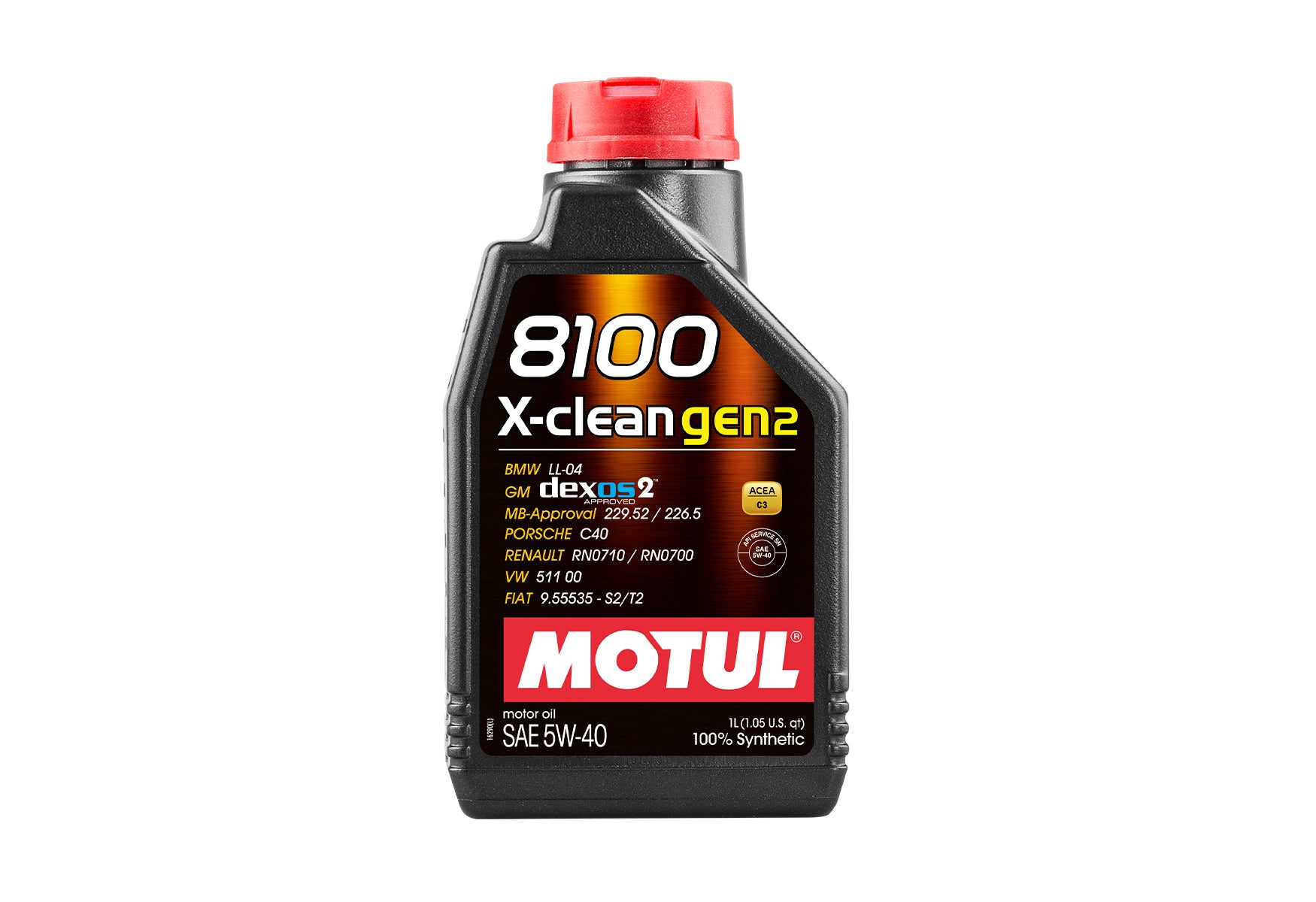 Motul 8100 X-Clean Gen2 5W-40 –