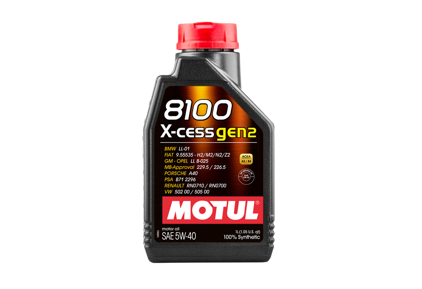 Motul 8100 X-Cess Gen2 5W-40